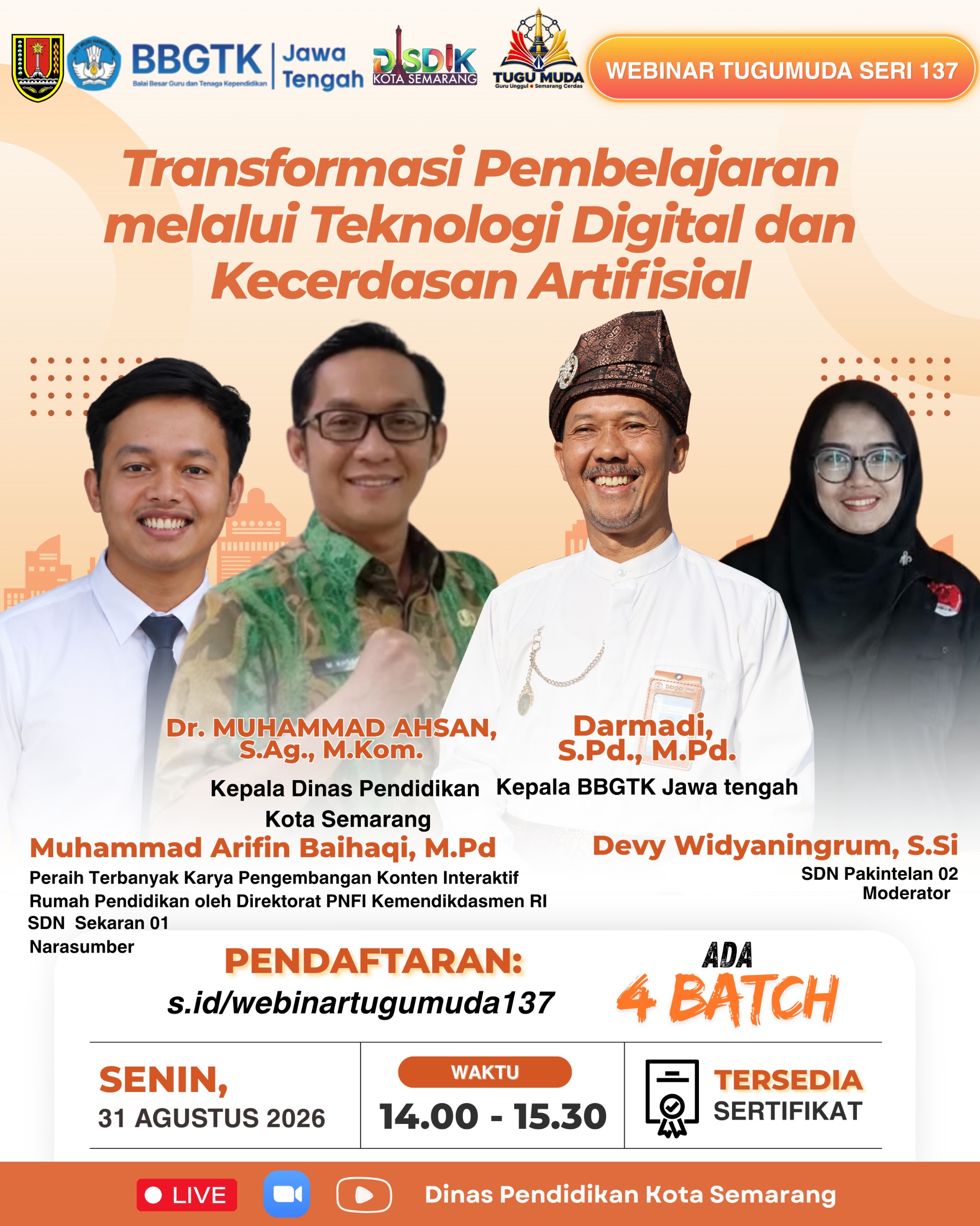 WEBINAR KOMBEL TUGUMUDA SERI KE-137🎗️